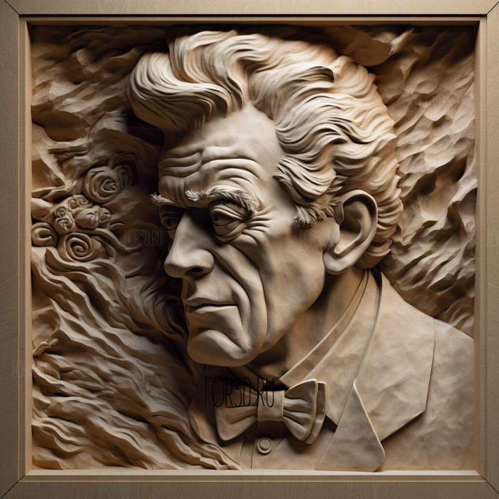 Gustav Mahler 3 stl model for CNC
